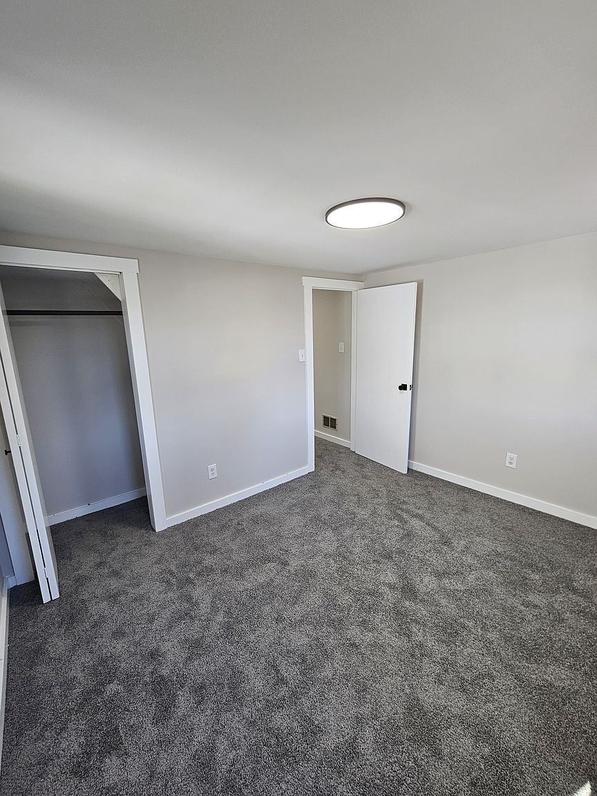 Bedroom with closet