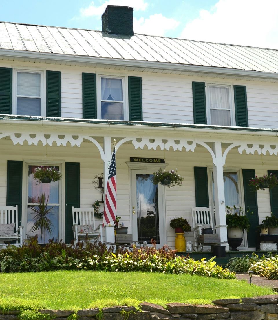 House with a covered front porch